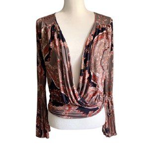 FREE PEOPLE Fiona's Bell Sleeve Top